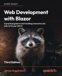 Cover image for Web Development with Blazor